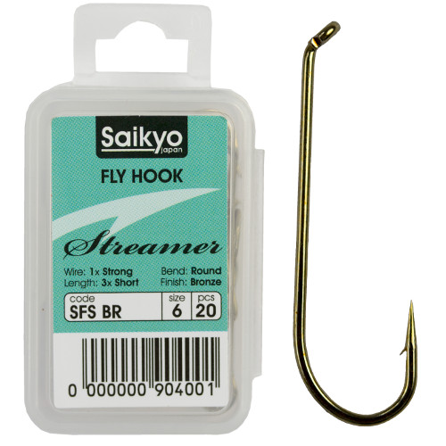 картинка Крючки нахлыстовые Saikyo KH-71472 Streamer от магазина Fisherman Market
