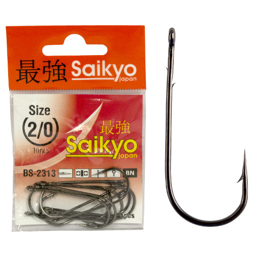 картинка Крючки Saikyo BS-2313 Round Bent Worm от магазина Fisherman Market