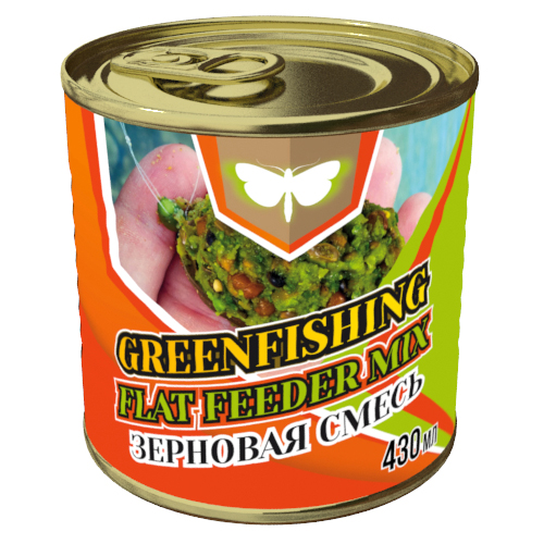 картинка Добавка Зерновой микс Флет ФИДЕР 0.43л от магазина Fisherman Market