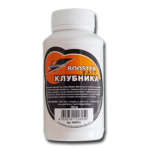 картинка Добавка аминокисл. GF Booster Bait КЛУБНИКА 0.2л от магазина Fisherman Market