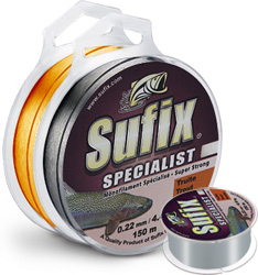 картинка ЛЕСКА SUFIX Specialist Carp Brown от магазина Fisherman Market
