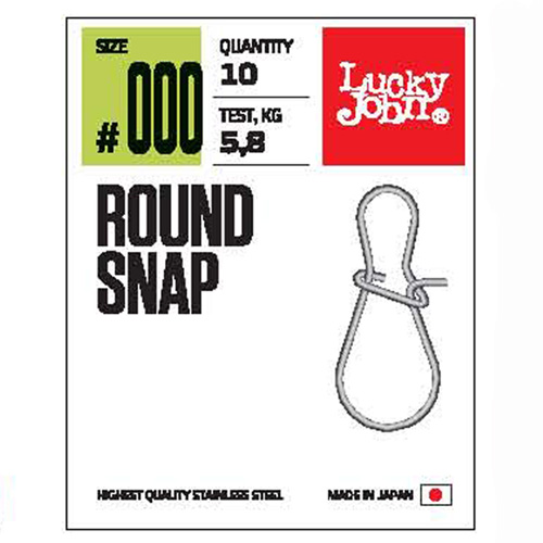 картинка Застежки LJ Pro Series ROUND SNAP 000 10шт. от магазина Fisherman Market
