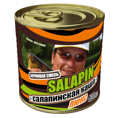 картинка Добавка Зерновой микс Салапинская каша Люкс 0.43л от магазина Fisherman Market