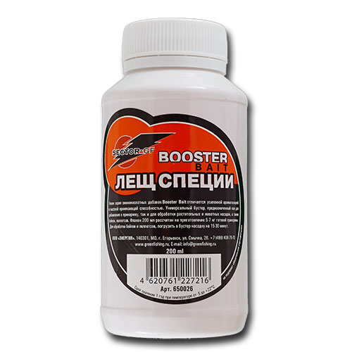 картинка Добавка аминокисл. GF Booster Bait ЛЕЩ Специи 0.2л от магазина Fisherman Market