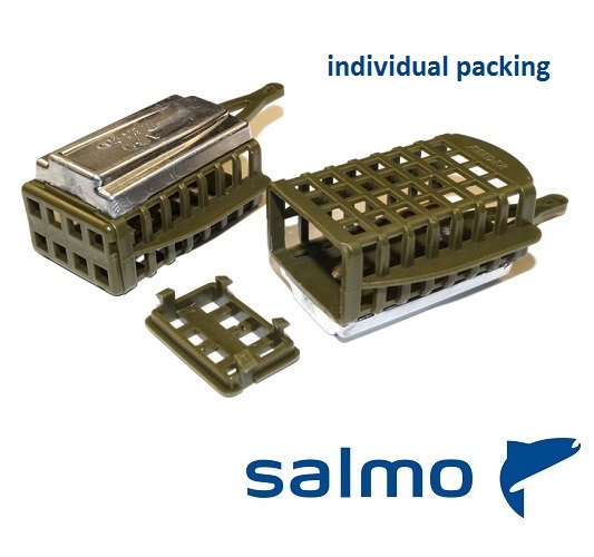 картинка Кормушка фидерная Salmo FEEDER SQUARE с дном 020г от магазина Fisherman Market