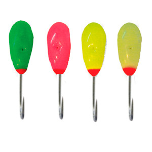 картинка Мормышки фосфорные ECOPRO Капля с отверстием от магазина Fisherman Market