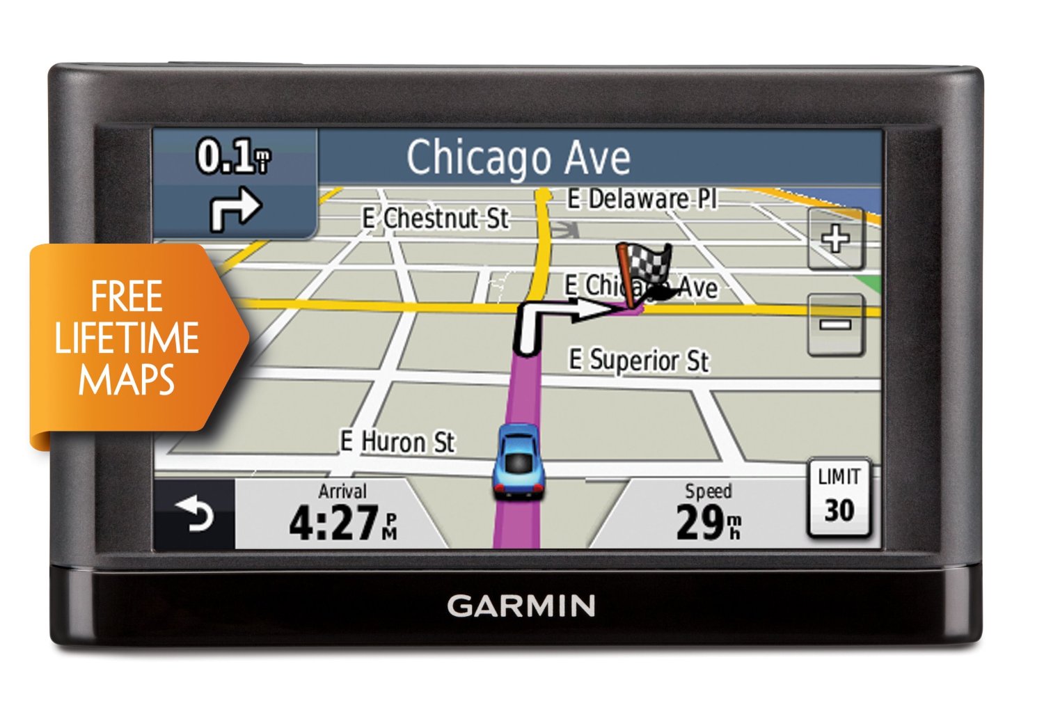 картинка Автомобильный навигатор Garmin NUVI 42 LM Russia от магазина Fisherman Market