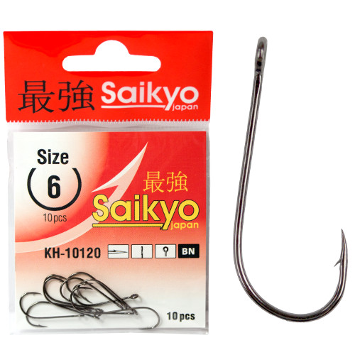 картинка Крючки Saikyo KH-10120 Single Spoon Hook от магазина Fisherman Market