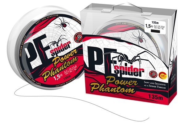 картинка Шнур Power Phantom PE Spider 8x, 135m от магазина Fisherman Market