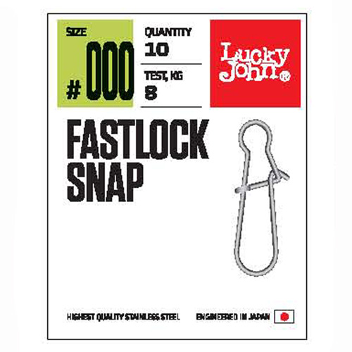 картинка Застежки LJ Pro Series FASTLOCK SNAP 0000 10шт. от магазина Fisherman Market