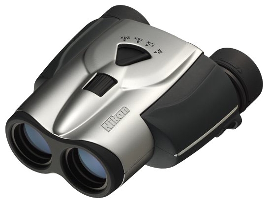 картинка бинокль Nikon 8-24x25 Zoom Aculon T11 silver от магазина Fisherman Market
