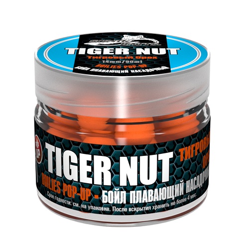 картинка Бойлы насад. плав. Sonik Baits TIGER NUT Fluo Pop-ups 14мм 90мл от магазина Fisherman Market