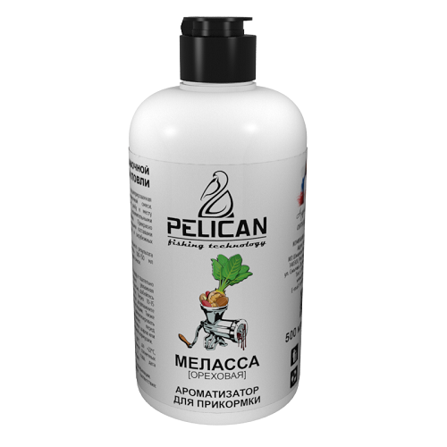 картинка Добавка жидкая Pelican Меласса Ореховая 0.5л от магазина Fisherman Market