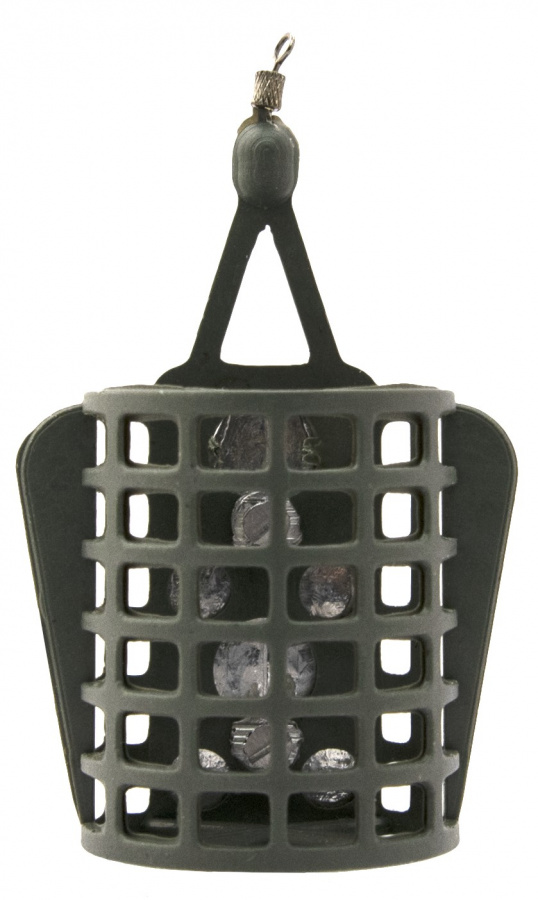 картинка Кормушка ECOPRO фидерная пластиковая Хамелеон с грунтозацепом от магазина Fisherman Market