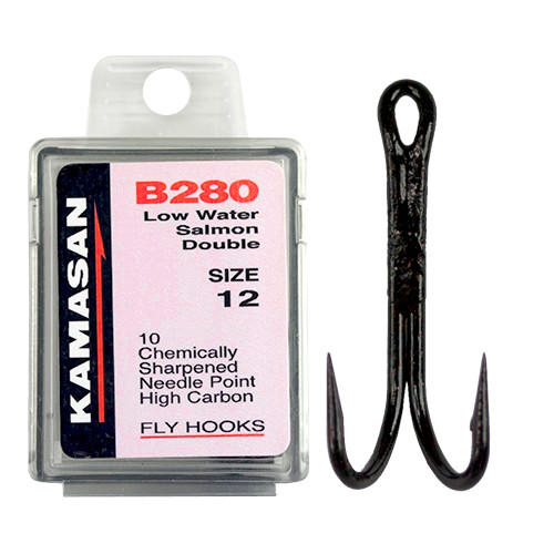картинка Крючки Kamasan B280 Low Water Salmon Double от магазина Fisherman Market