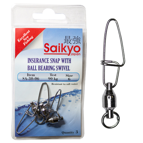 картинка Морской вертлюг с застежкой Saikyo SA-30 от магазина Fisherman Market