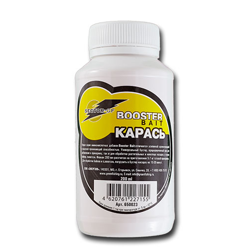 картинка Добавка аминокисл. GF Booster Bait КАРАСЬ 0.2л от магазина Fisherman Market