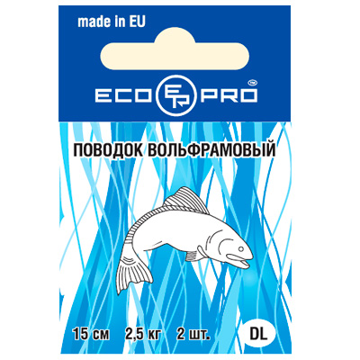 картинка Поводок Eco DL вольфрам. от магазина Fisherman Market