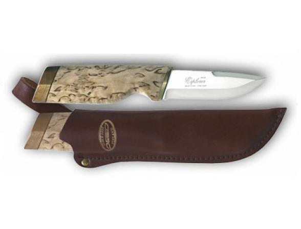 картинка НОЖ РАЗДЕЛОЧНЫЙ Marttiini EXPLORER CURLY BIRCH BIG от магазина Fisherman Market