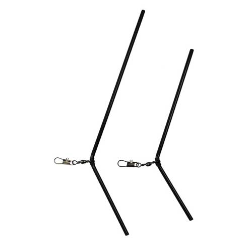 картинка Противозакручиватель Montage Pro ИЗОГНУТЫЙ с карабином 15см от магазина Fisherman Market