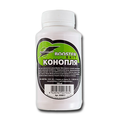 картинка Добавка аминокисл. GF Booster Bait КОНОПЛЯ 0.2л от магазина Fisherman Market