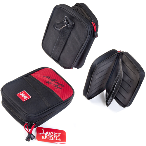 картинка Сумочка рыболовная для приманок Lucky John CARABINER LURE BAG от магазина Fisherman Market
