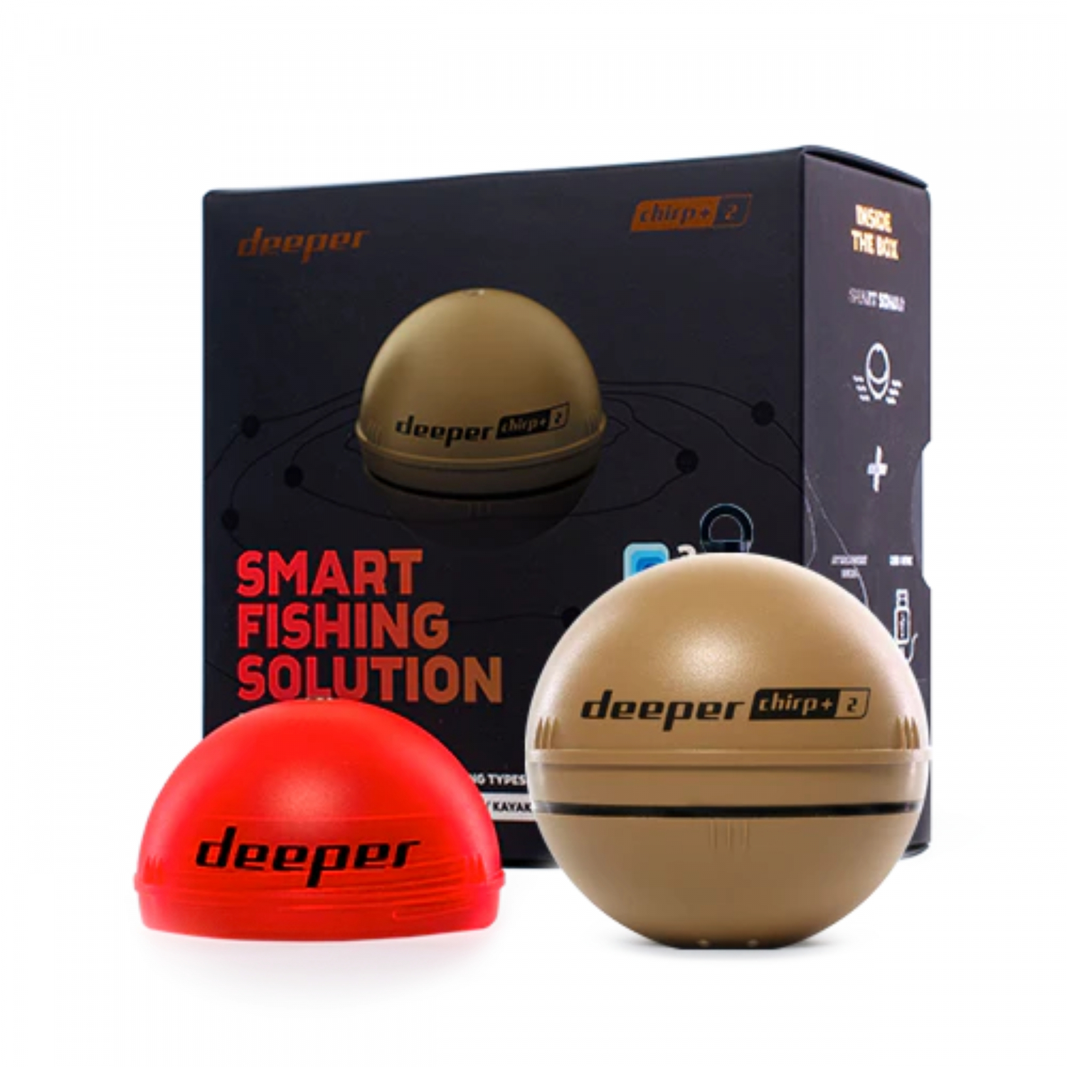Обзор беспроводного эхолота Deeper Smart Sonar CHIRP+ 2.0