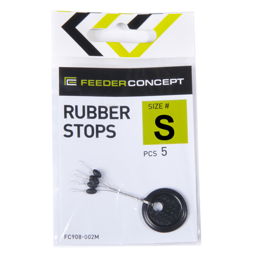 картинка Стопоры резиновые Feeder Concept RUBBER STOPS р.001S 5шт. от магазина Fisherman Market