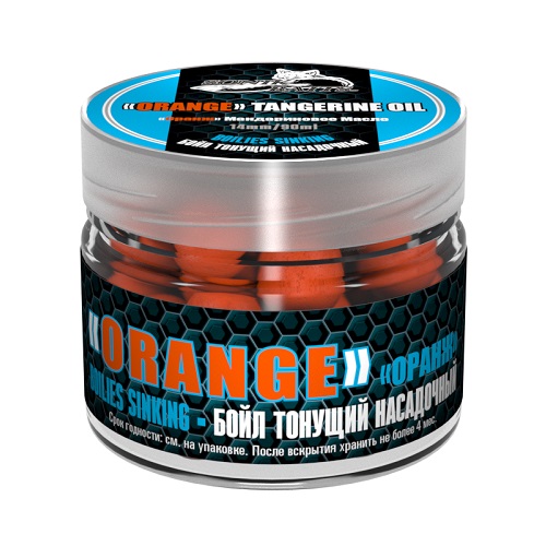 картинка Бойлы насад. тон. Sonik ORANGE-TANGERINE Oil 14мм 90мл от магазина Fisherman Market