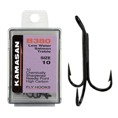 картинка Крючки Kamasan B380 Low Water Salmon Treble от магазина Fisherman Market