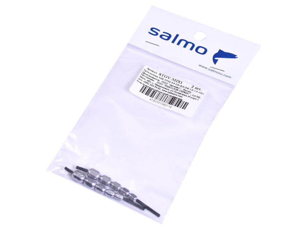 картинка Груза косичка TAIL OVAL MIX1 0.5-2.0г (0.5; 0.8; 1.0; 1.5; 2,0г) 2шт от магазина Fisherman Market