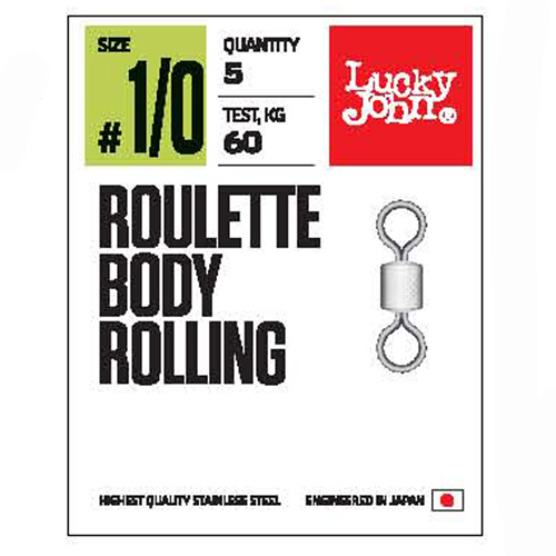 картинка Вертлюги LJ Pro Series ROULETTE BODY ROLLING 002 7шт. от магазина Fisherman Market