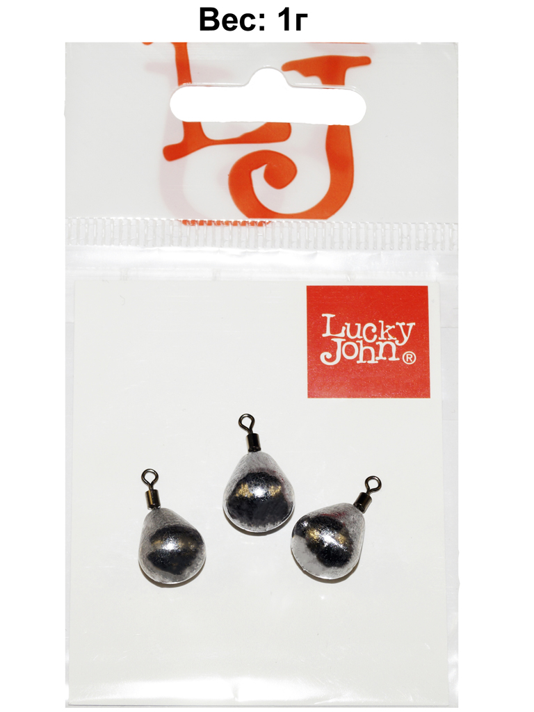 картинка Грузa Lucky John JIG RIG 01.0г 3шт от магазина Fisherman Market