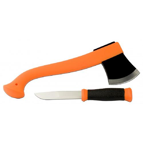 картинка Набор Morakniv Outdoor Kit MG, нож Mora 2000 + топор оранжевый от магазина Fisherman Market