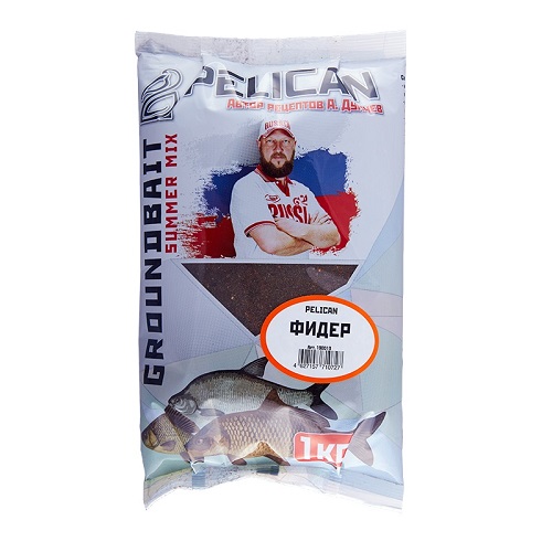 картинка Прикормка Pelican ФИДЕР 1кг от магазина Fisherman Market
