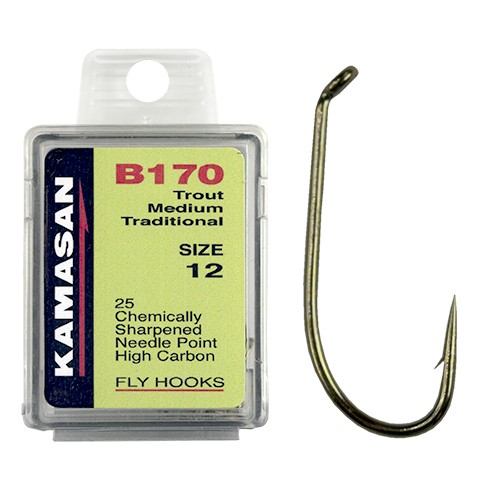 картинка Крючки Kamasan B170 Trout Medium Traditional от магазина Fisherman Market