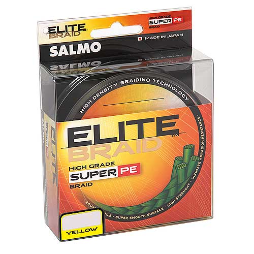 картинка Леска плетёная Salmo ELITE BRAID Yellow 125/028 от магазина Fisherman Market