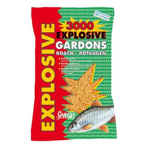 картинка Прикормка Sensas 3000 EXPLOSIVE Gardons 1кг от магазина Fisherman Market