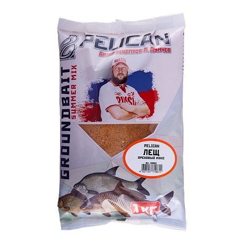 картинка Прикормка Pelican ЛЕЩ Ореховый микс 1кг от магазина Fisherman Market
