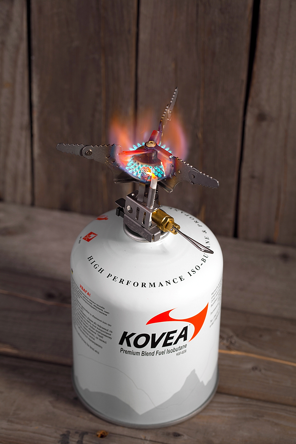 картинка Газовая горелка Kovea Titanium Stove Camp-3 KB-0101 от магазина Fisherman Market