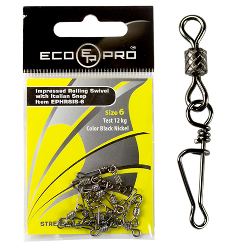 картинка Вертлюг ECOPRO с застежкой EP-303 от магазина Fisherman Market