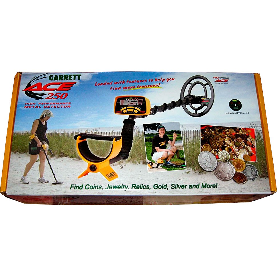 картинка Металлоискатель Garrett Ace 250 от магазина Fisherman Market