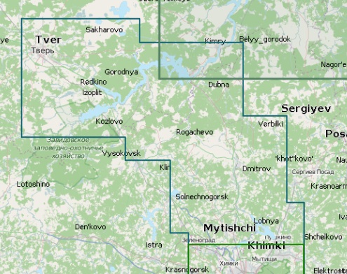 картинка Карта NAVIONICS + 5G620S2 (Канал имени Москвы) от магазина Fisherman Market