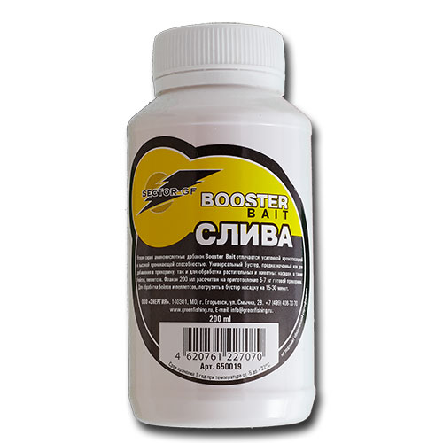 картинка Добавка аминокисл. GF Booster Bait СЛИВА 0.2л от магазина Fisherman Market