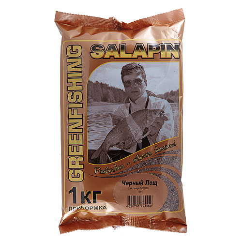 картинка Прикормка зимняя GF Salapin ЧЕРНЫЙ ЛЕЩ 1кг от магазина Fisherman Market