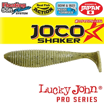 картинка Виброхвосты съедобные LJ Pro Series JOCO SHAKER 4.5in (11.43)/F01 3шт. от магазина Fisherman Market