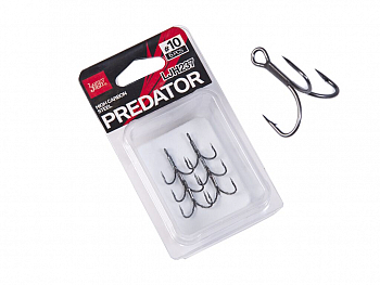 картинка Крючки-тройники Lucky John PREDATOR сер. LJH237 разм.010 6шт. от магазина Fisherman Market