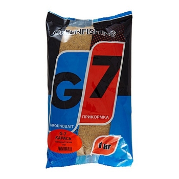 картинка Прикормка GF G-7 КАРАСЬ 1кг от магазина Fisherman Market