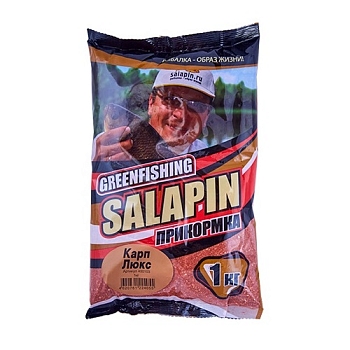 картинка Прикормка GF Salapin КАРП ЛЮКС 1кг от магазина Fisherman Market
