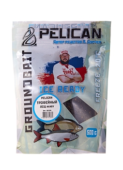 картинка Прикормка зим. готовая Pelican ЛЕЩ ТРОФЕЙНЫЙ 0,5кг от магазина Fisherman Market